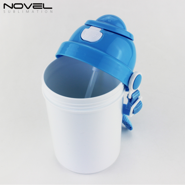 Fashionable sublimation custom design kid water bottle,400ml -style 2