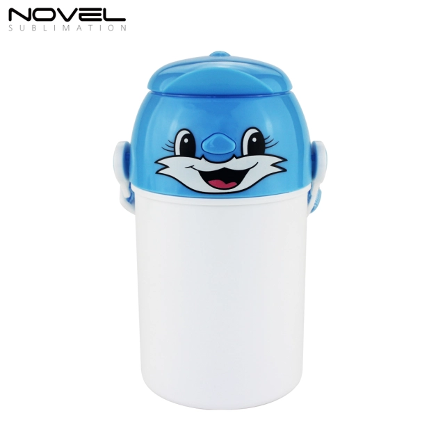 Fashionable sublimation custom design kid water bottle,400ml -style 3