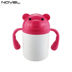 Fashionable sublimation custom design kid water bottle,250ml style