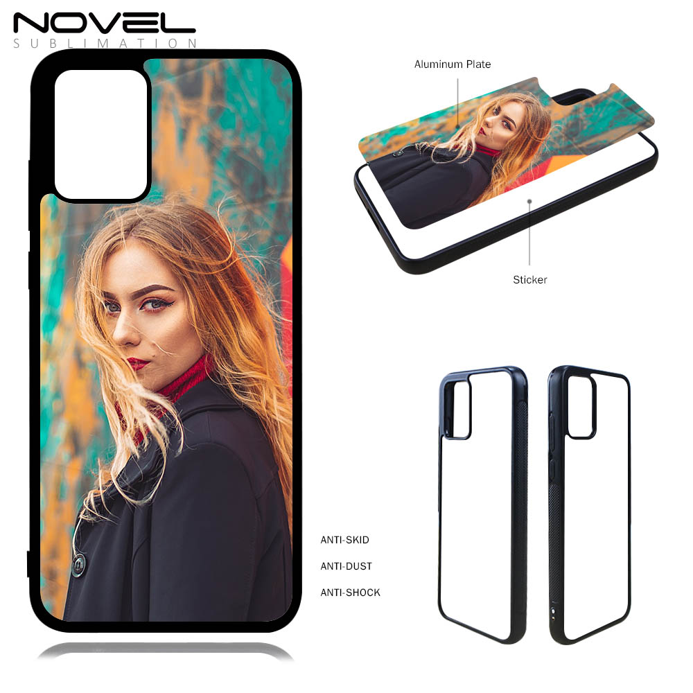 For Motorola Moto Edge 30 Lite Sublimation Soft Rubber 2D TPU+PC Phone Case Custom Logo Back Cover