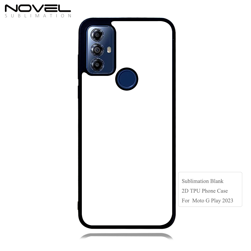 For Motorola Moto G73/G62/G53/G50/G31/G30/G8/G9 Sublimation Blank Rubber 2D TPU Phone Case With Metal Insert For G Series