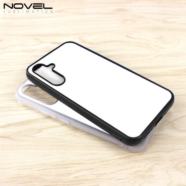 Blank Sublimation 2D TPU Phone Case Soft Rubber Cover for Samsung A54 5G With Aluminum Sheet