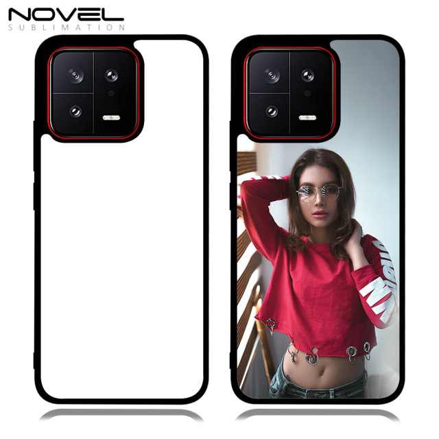 For Xiaomi 13 Sublimation 2D TPU Phone Case With Aluminum Insert For Heat Transfer Printing