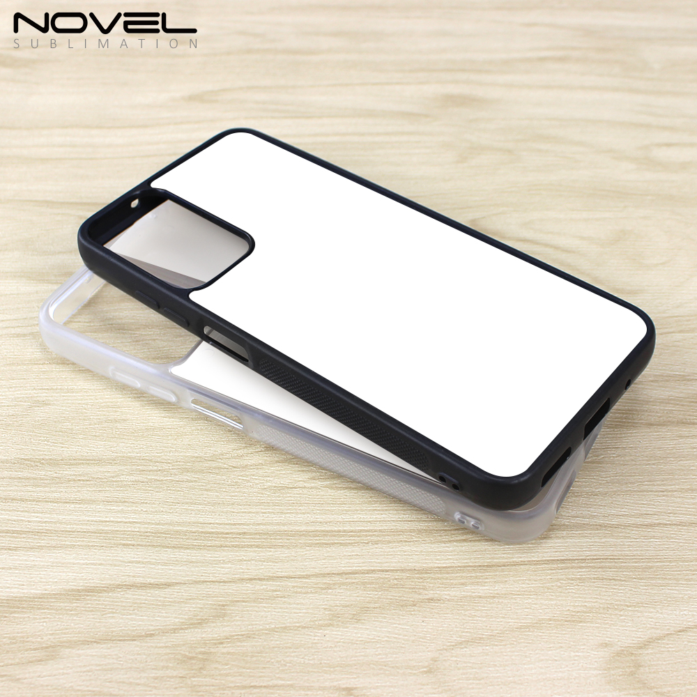For Redmi 11 Prime 4G DIY Logo Sublimation Blank 2D TPU Phone Case With Aluminum Insert
