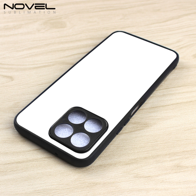 Smooth Sides!!! For Huawei Honor X8 5G Sublimation 2D TPU Cell Phone Case Cover With Aluminum Sheet