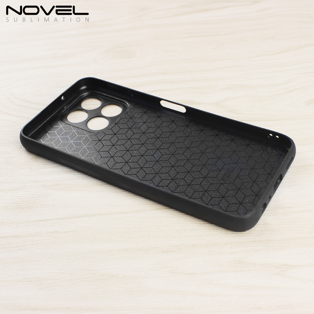 For Huawei Honor X6a,X8 5G Sublimation 2D TPU Cell Phone Case Cover With Aluminum Sheet