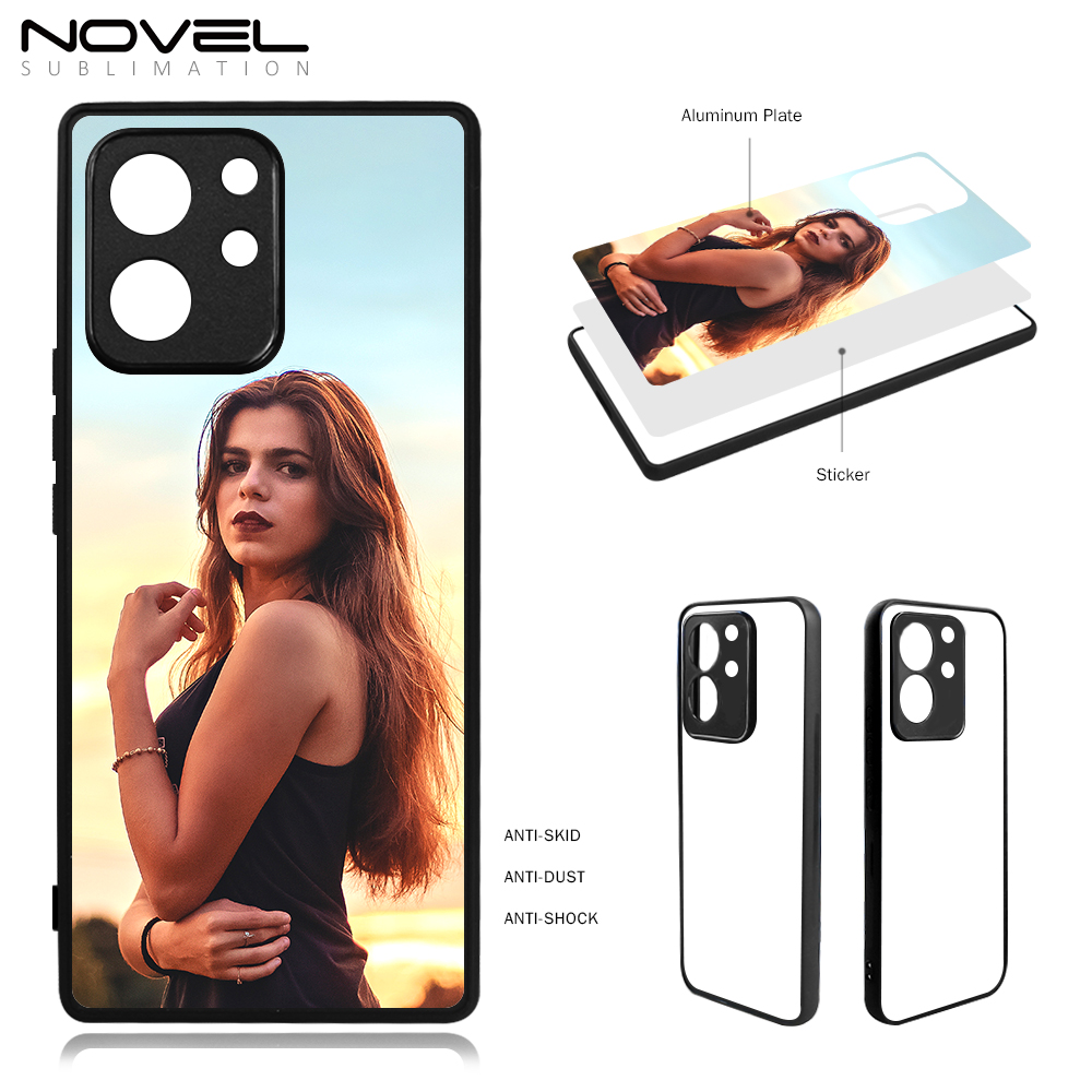 For Huawei Honor 80 SE Sublimation Phone Case 2D TPU+PC Back DIY Phone Cover With Aluminum Insert