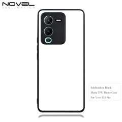 Smooth Sides!!! For Vivo S16 Pro Sublimation 2D TPU Phone Case Silicone Cover With Aluminum Sheet For Heat Transfer Printing