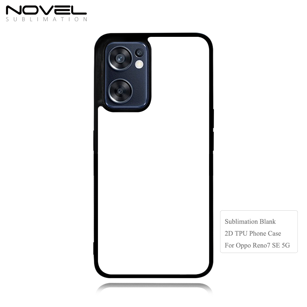 Smooth Sides!!! For OPPO Reno 7 4G,Reno 9 Pro Plus Sublimation Blank DIY Soft TPU + PC Phone Cover With Aluminum Sheet