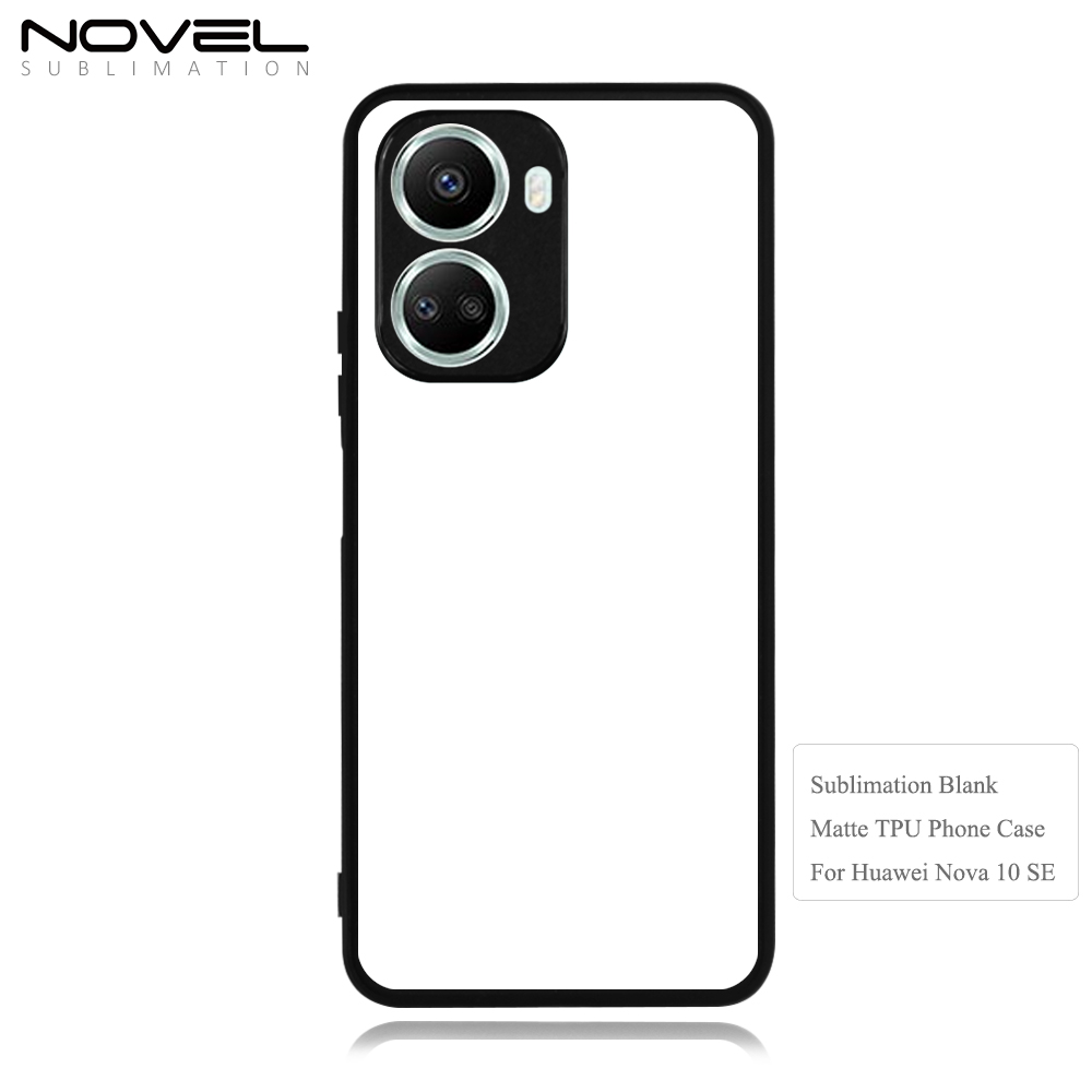 For Huawei Nova 10SE Sublimation Phone Case 2D TPU+PC Cover With Aluminum Insert