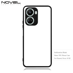 Smooth Sides!!! For Huawei Nova 10SE Sublimation Phone Case t2D TPU+PC Cover With Aluminum Insert