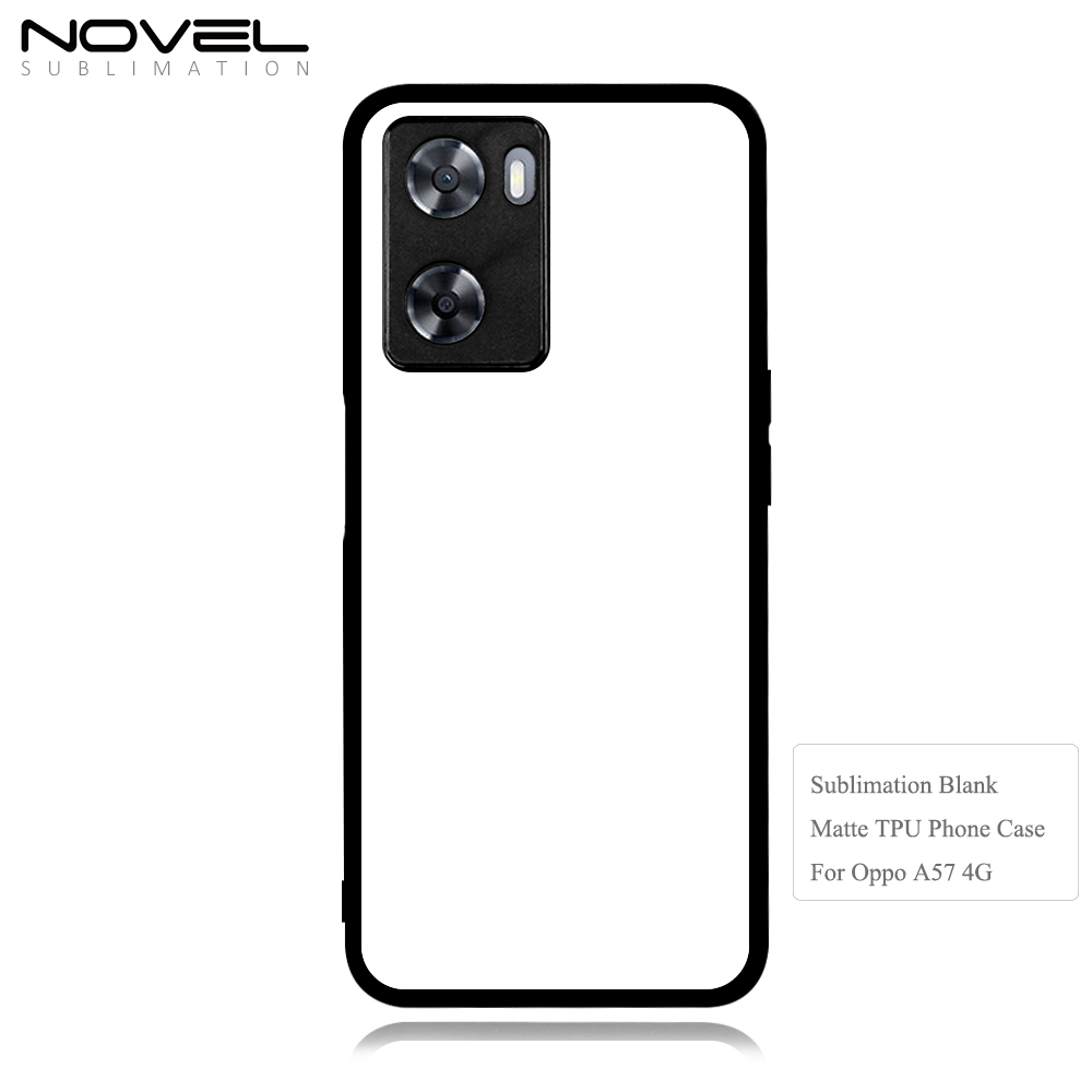 Smooth Sides!!! For Oppo A78 4G/A57 4G/A57e 4G/A57S 4G/A77 4G/ 1+Nord N20SE 4G/A77S 4G Sublimation 2D TPU PC Case Cover With Aluminum Insert