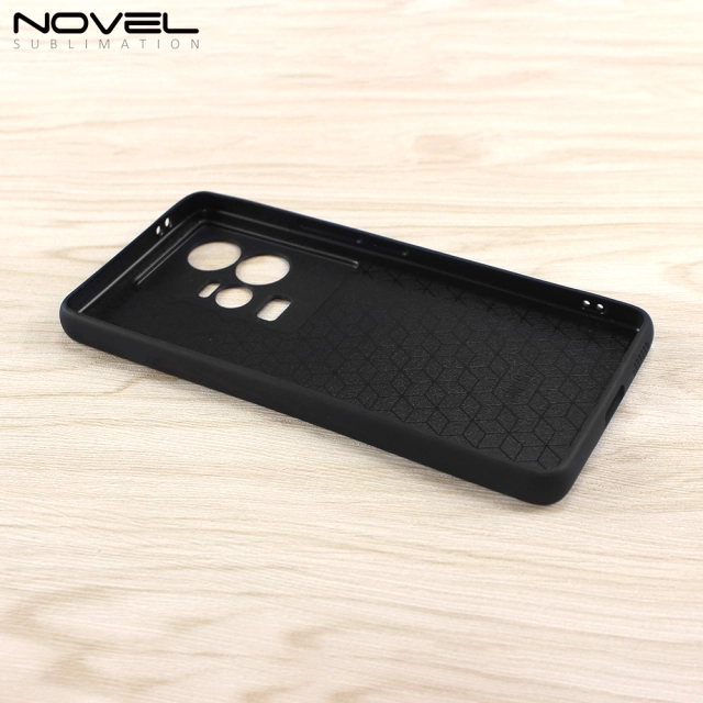 Smooth Sides!!! For Vivo IQOO 11 5G Custom Phone Case Soft Silicone 2D TPU+PC Phone Shell With Aluminum Insert For Submation Printing