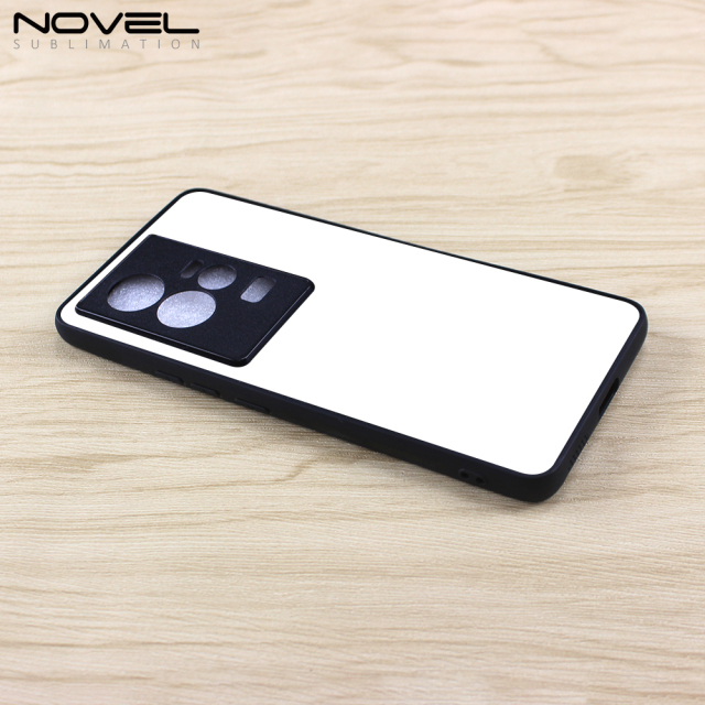 Smooth Sides!!! For Vivo IQOO 11 5G Custom Phone Case Soft Silicone 2D TPU+PC Phone Shell With Aluminum Insert For Submation Printing