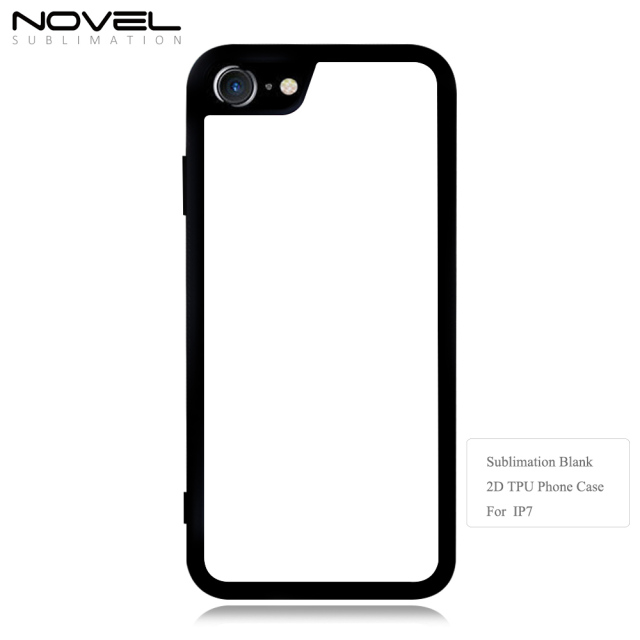 For iPhone 7/8/SE 2020  Personalized 2D Sublimation Blank TPU Phone Shell Case