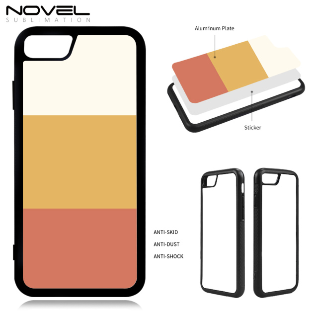 For iPhone 7/8/SE 2020  Personalized 2D Sublimation Blank TPU Phone Shell Case