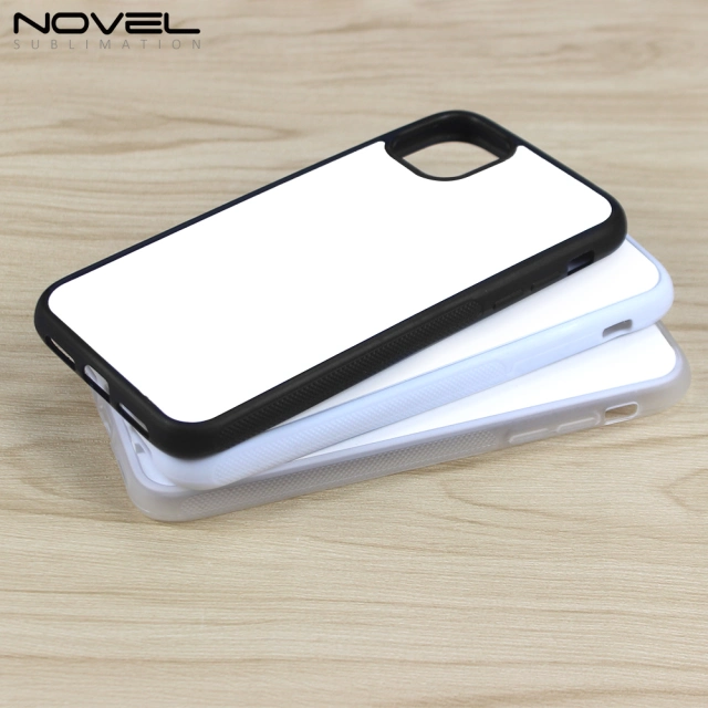 Custom Blank 2D Rubber Phone Case Cover For New iPhone 11 6.1"