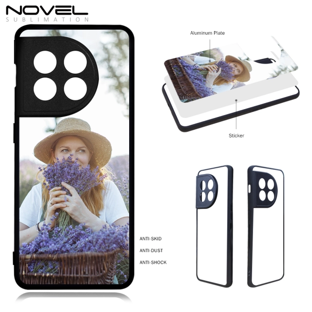 Smooth Sides!!! Sublimation Blank 2D TPU Cell Phone Case For OnePlus 11