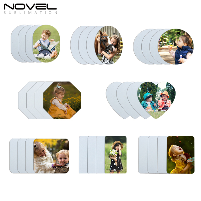 Sublimation Blank Soft Fridge Magnets Customized Refrigerator Decoration