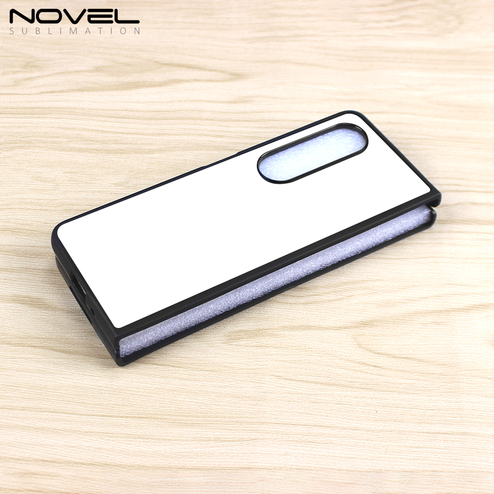 New Arrival Sublimation blank 2D TPU Phone Case for Samsung Galaxy Z Fold 3/ Galaxy Z Fold 4 DIY Shell With Aluminum Insert