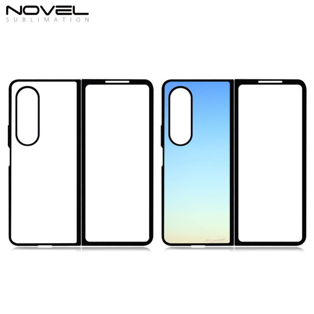 New Arrival Sublimation blank 2D TPU Phone Case for Samsung Galaxy Z Fold 3/ Galaxy Z Fold 4 DIY Shell With Aluminum Insert