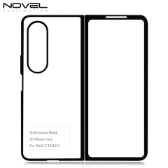 New Arrival Sublimation blank 2D TPU Phone Case for Samsung Galaxy Z Fold 3/ Galaxy Z Fold 4 DIY Shell With Aluminum Insert