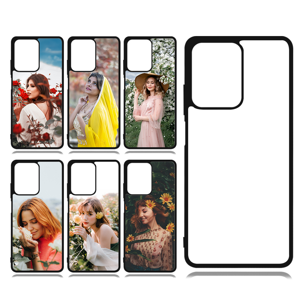 New Arrival Sublimation blank 2D TPU Phone Case for Redmi Note 13 5G ,Note 12 4G,Note 12 Pro Speed DIY Shell With Aluminum Sheet