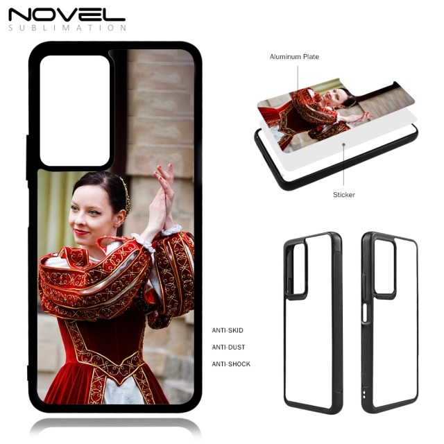 New Arrival Sublimation blank 2D TPU Phone Case for Redmi K60,K60E DIY Shell With Aluminum Sheet