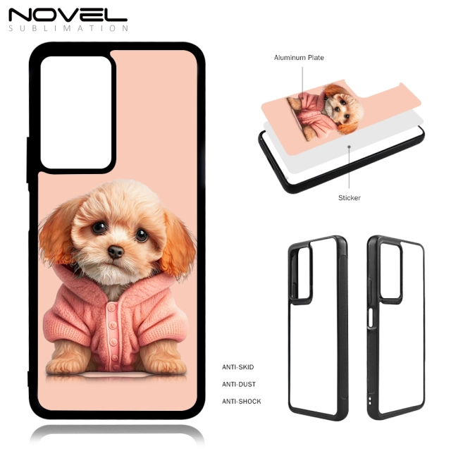 New Arrival Sublimation blank 2D TPU Phone Case for Redmi K60,K60E DIY Shell With Aluminum Sheet