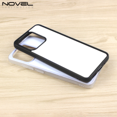 New Arrival Sublimation blank 2D TPU Phone Case for Redmi 12C/11A DIY Shell With Aluminum Sheet