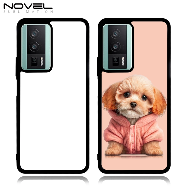 New Arrival Sublimation blank 2D TPU Phone Case for Redmi K60,K60E DIY Shell With Aluminum Sheet