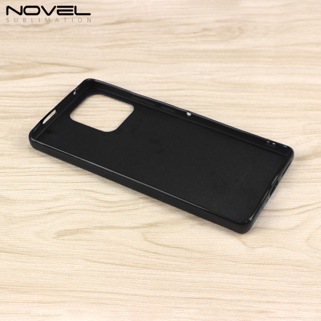 New Arrival Sublimation blank 2D TPU Phone Case for Moto Edge Plus 2023 DIY Shell With Aluminum Sheet