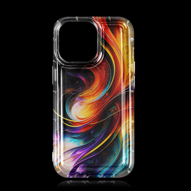 New Arrival Sublimation UV Printing Blank TPU Transparent Phone Case for iPhone 13 Pro DIY Shell