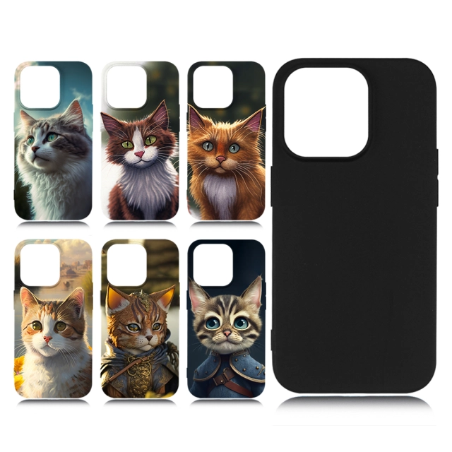 New Arrival Sublimation UV Printing Blank TPU Phone Case for iPhone 14 Series  DIY Shell