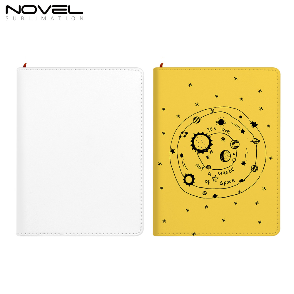 New Arrival Sublimation Full Printable Canvas NoteBook support Customization