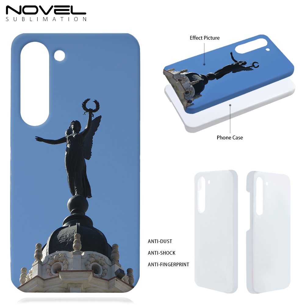 New Arrival Sublimation 3D PC Phone Case for Samsung S23 Series Support Customization