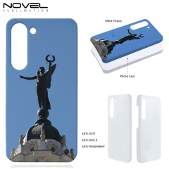 New Arrival Sublimation 3D PC Phone Case for Samsung S23 Series Support Customization