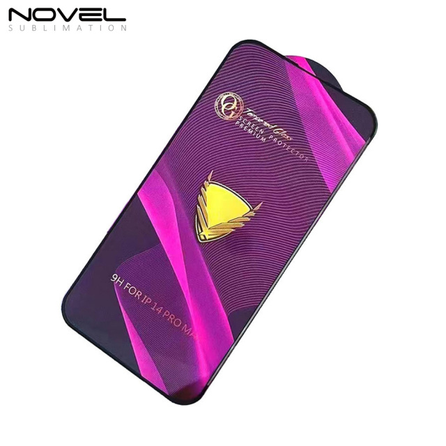 New Arrival Golden Armor Explosion Proof Diamond Productive Film For iPhone Series