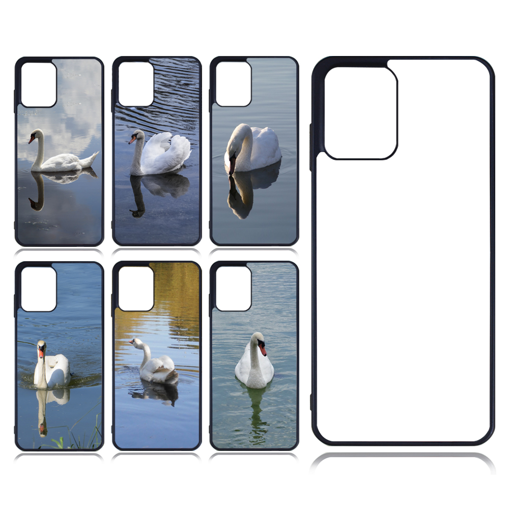 New Arrival Sublimation blank TPU Phone Case for Moto G54 5G/84 5G/G73 DIY Shell With Aluminum Sheet