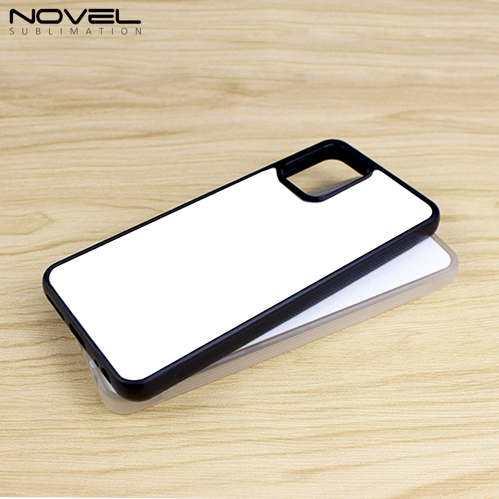 New Arrival Sublimation blank TPU Phone Case for Moto G54 5G/84 5G/G73 DIY Shell With Aluminum Sheet