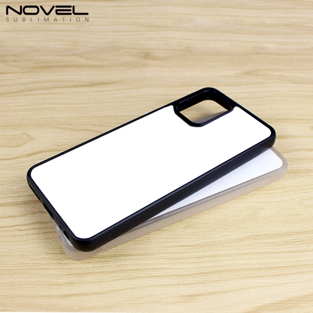 New Arrival Sublimation blank TPU Phone Case for Moto G73 DIY Shell With Aluminum Sheet