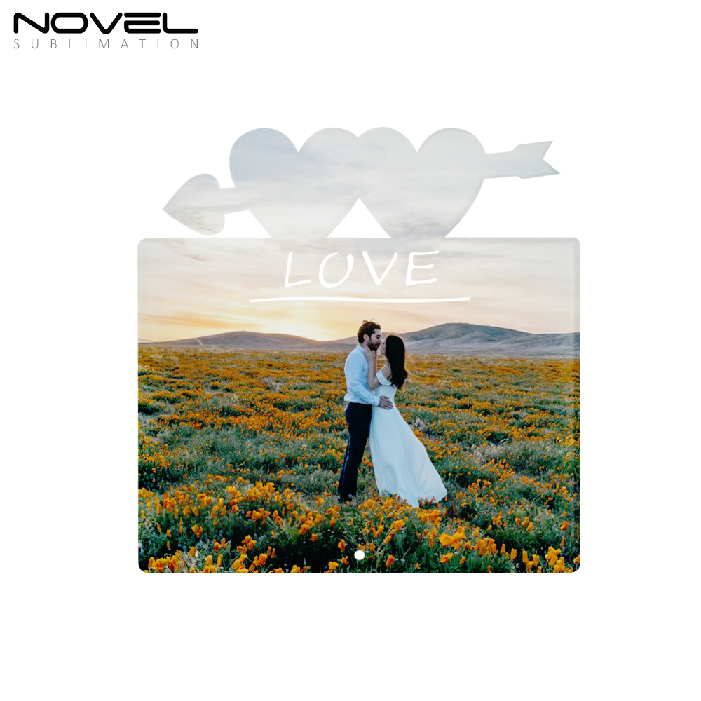 Sublimation Acrylic Blank Photo Frames with 9 shapes Desktop Display Designed for Valuable Pictures