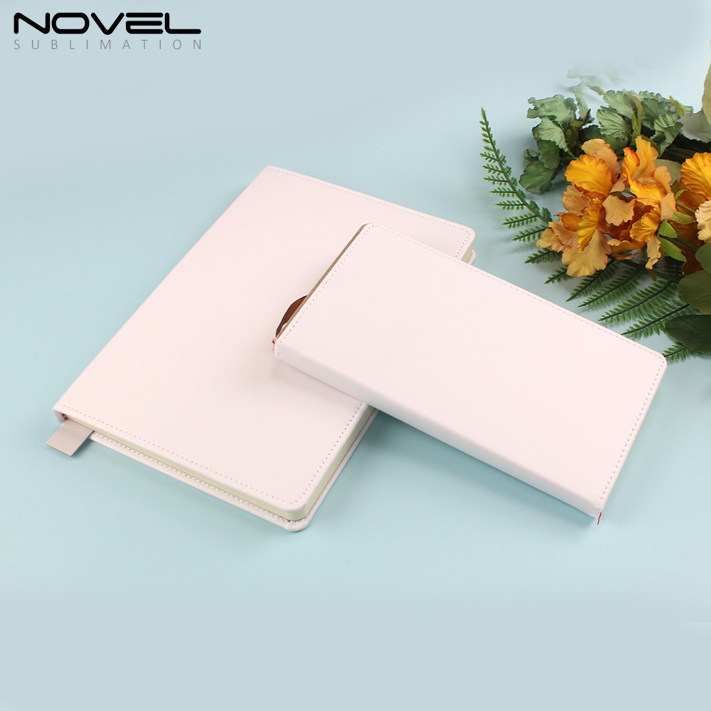 New Arrival Sublimation Full Printable Canvas NoteBook Blank DIY Notebook support Customization