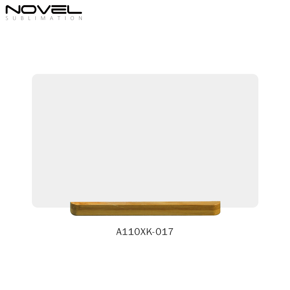 Sublimation Blank Aluminum Photo Frame 9 Sizes Bamboo Crafts