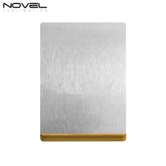 New Arrival 9 Styles Bamboo Crafts Sublimation Blanks Aluminum Photo Frame