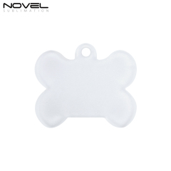 New Arrival Sublimation Transparent Acrylic Single Sided Print Keyring DIY Keychain