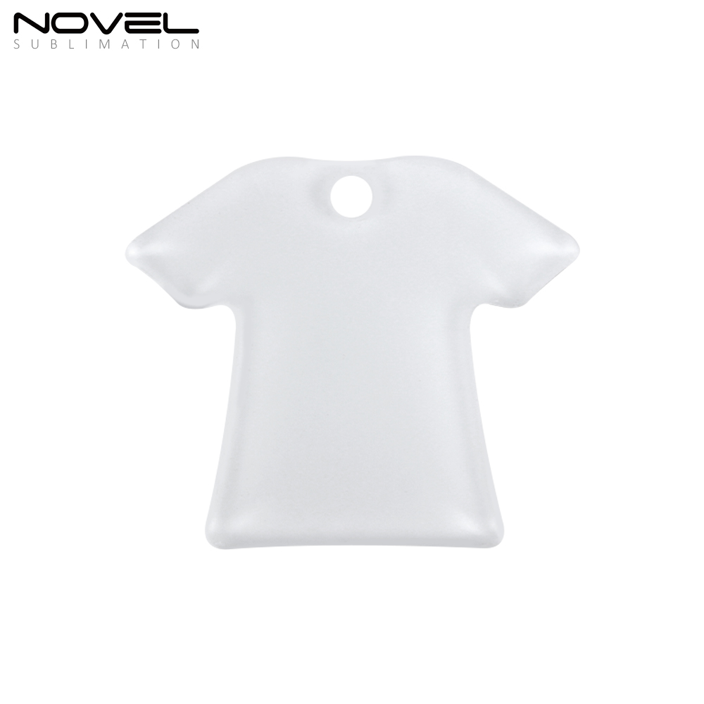 Sublimation Transparent Acrylic Single Sided Print Keyring DIY Keychain