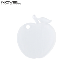 New Arrival Sublimation Transparent Acrylic Single Sided Print Keyring DIY Keychain