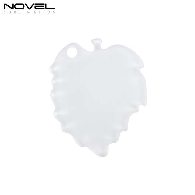 New Arrival Sublimation Transparent Acrylic Single Sided Print Keyring DIY Keychain