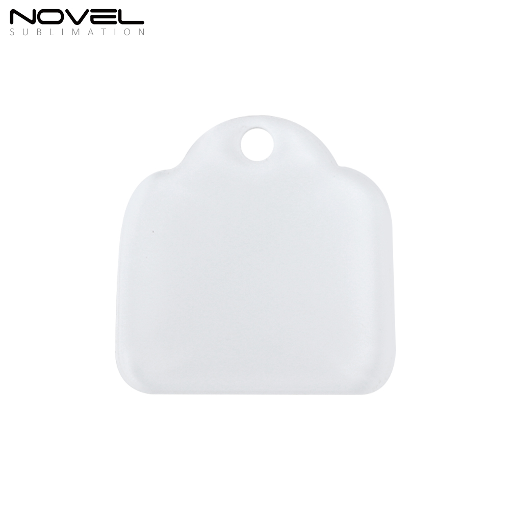 Sublimation Transparent Acrylic Single Sided Print Keyring DIY Keychain